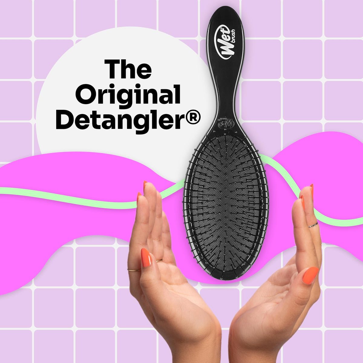Wet Brush Original Detangler Hair Brush Elf Kit - Ultra-Soft IntelliFlex Bristles - Detangling Brush Glides Through Tangles For All Hair Types (Wet