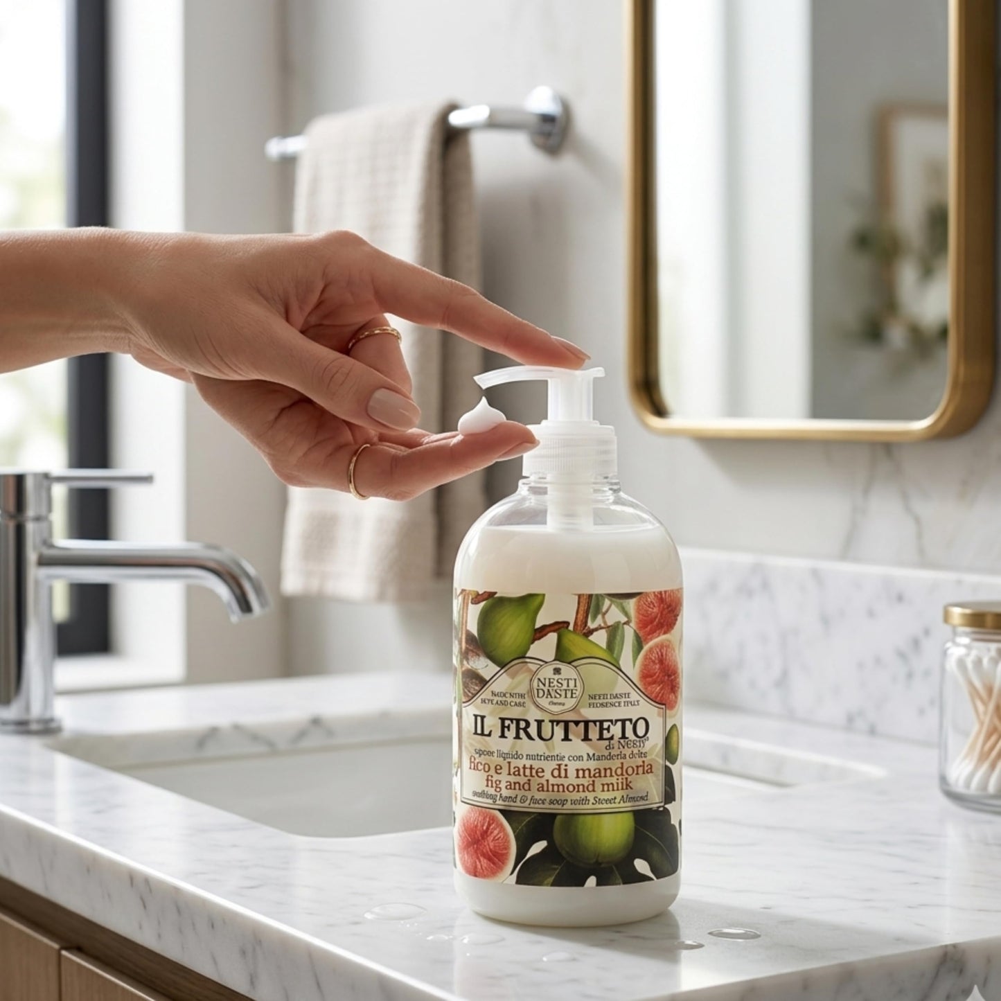 NESTI DANTE Il Frutteto Fig and Almond Milk, Liquid Soap 500 ml Beauty & Personal Care Nesti Dante