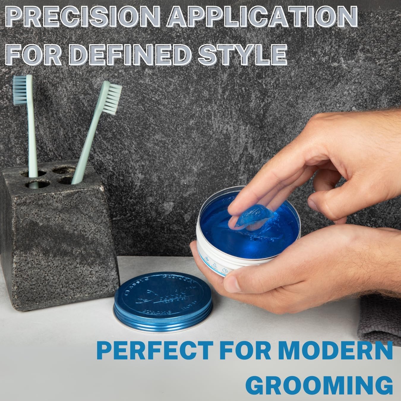 Hair Pomade for Men, Strong Hold, Flake Free, Water Based and Matte Finish Pomade 4oz Beauty & Personal Care Dude Pomade