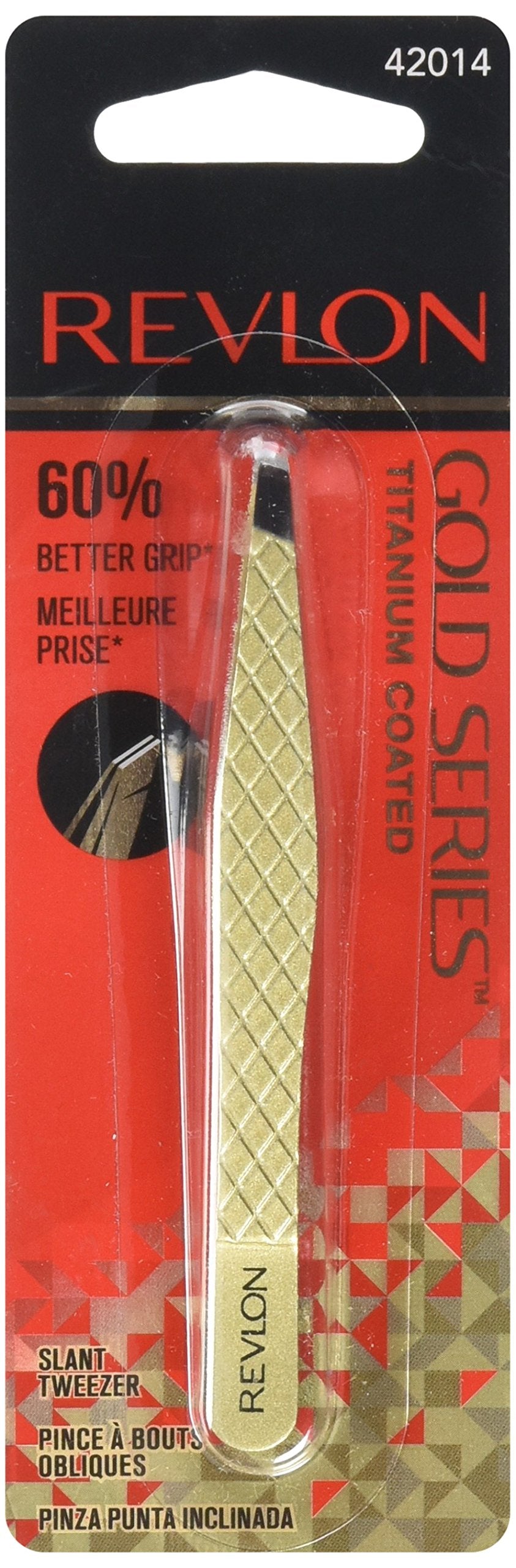 Revlon Gold Series Slant Tweezer Beauty & Personal Care REVLON