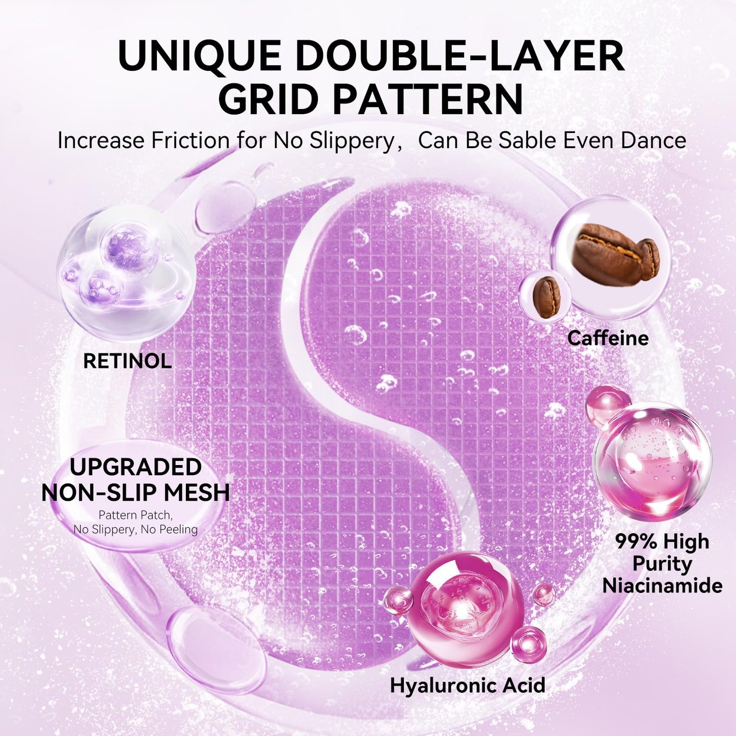 BREYLEE Retinol Eye Mask Under Eye Patches with Retinol, Collagen & Hyaluronic Acid, Reduce Puffy Eyes, Dark Circles, Wrinkles & Fine Lines Beauty & Personal Care BREYLEE