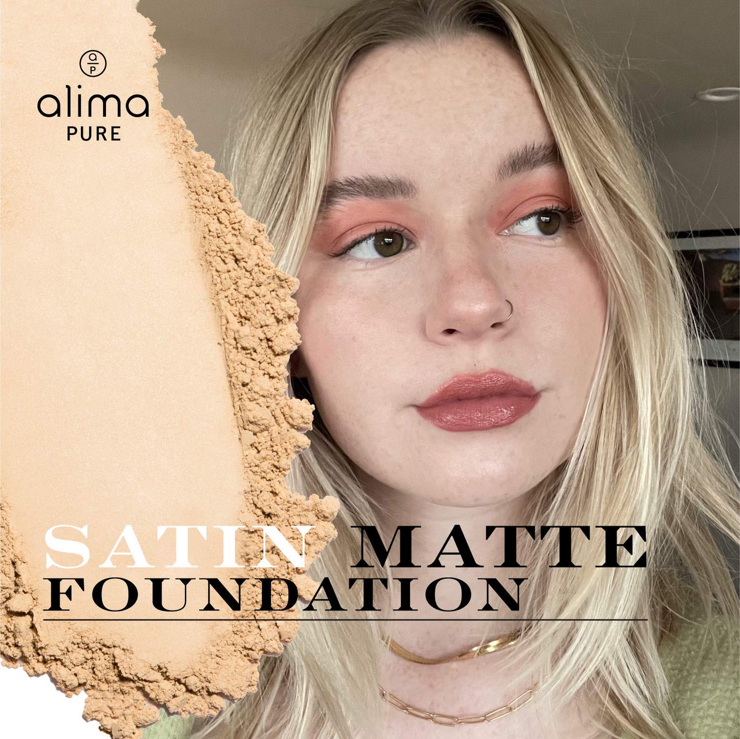 Satin Matte Foundation Beauty & Personal Care Alima Pure