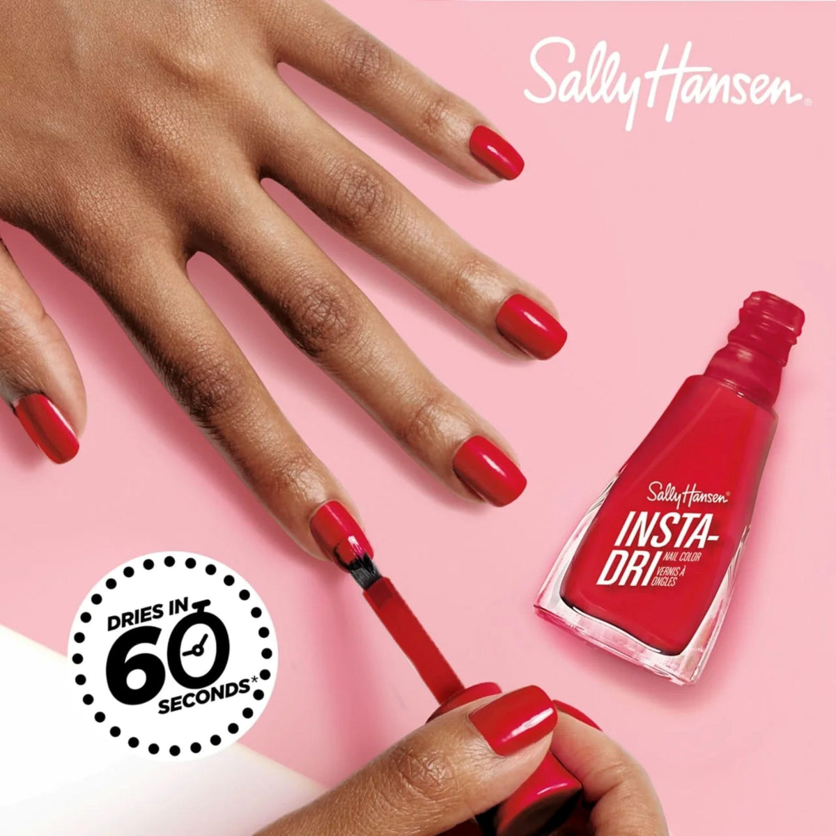 Sally Hansen Insta-Dri, Expresso, Quick Dry, Long Lasting, Opaque, Shiny Brown Nail Polish Beauty & Personal Care Sally Hansen