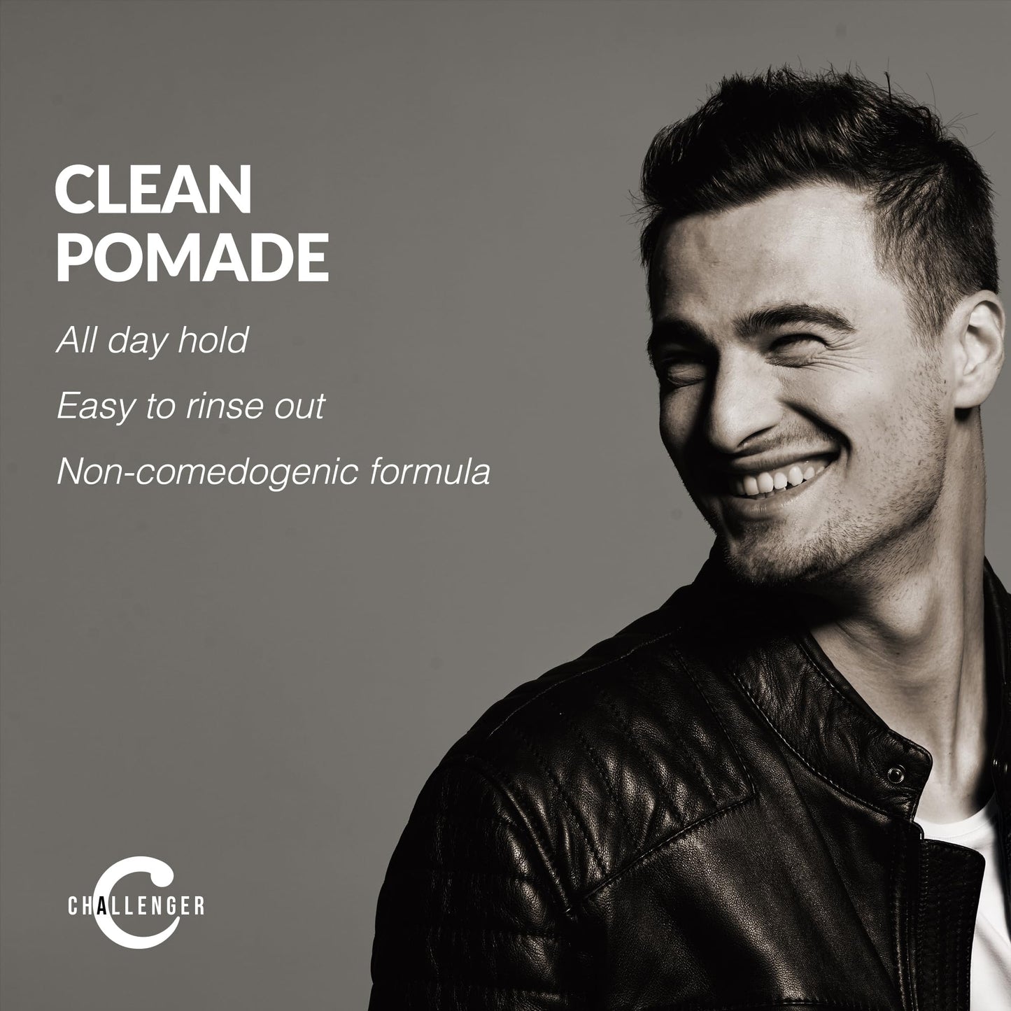 Challenger Fragrance Free Cream Pomade | Non-Comedogenic Styling Product | Unscented Hair Gel | Medium Firm Hold & Clean Ingredients | 3oz Beauty & Personal Care Challenger
