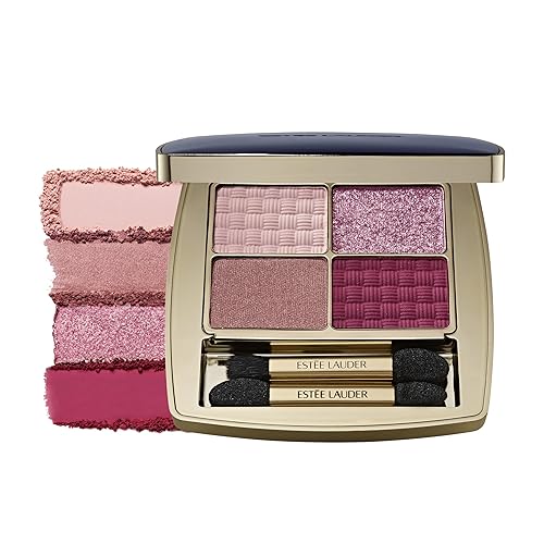 Estée Lauder The Essential Eyeshadow Quad Long-Lasting Palette | Shape, Sculpt, Magnify, Happiest Hour, 0.14 Ounce Beauty & Personal Care Estée Lauder