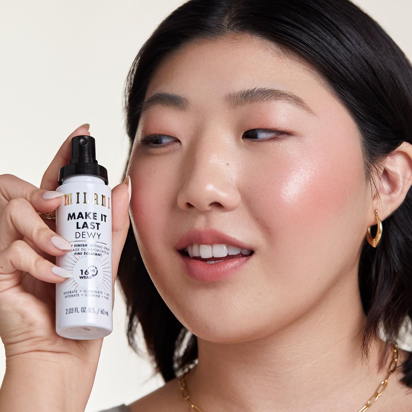 Milani Setting Spray + Primer, Make It Last Dewy - Dewy Finish Moisturizing Formula for Glow on the Go, Setting Spray for Makeup and Face Primer Beauty & Personal Care Milani
