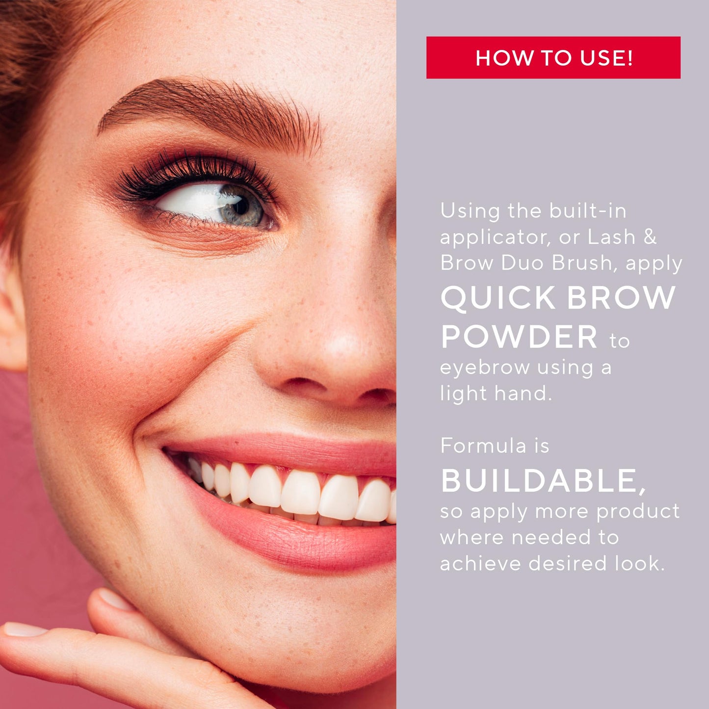 Mirabella Quick Brow Powder - Long-Lasting Eyebrow Filler & Brow Tint for Natural, Full Brows - Waterproof, Buildable Eyebrow Powder Kit & Brow… Beauty & Personal Care Mirabella