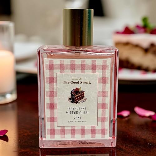 Curations by the Good Scent Raspberry Mirror Glaze Cake Eau de Parfum, 3.4 fl oz Beauty & Personal Care Curations by the Good Scent