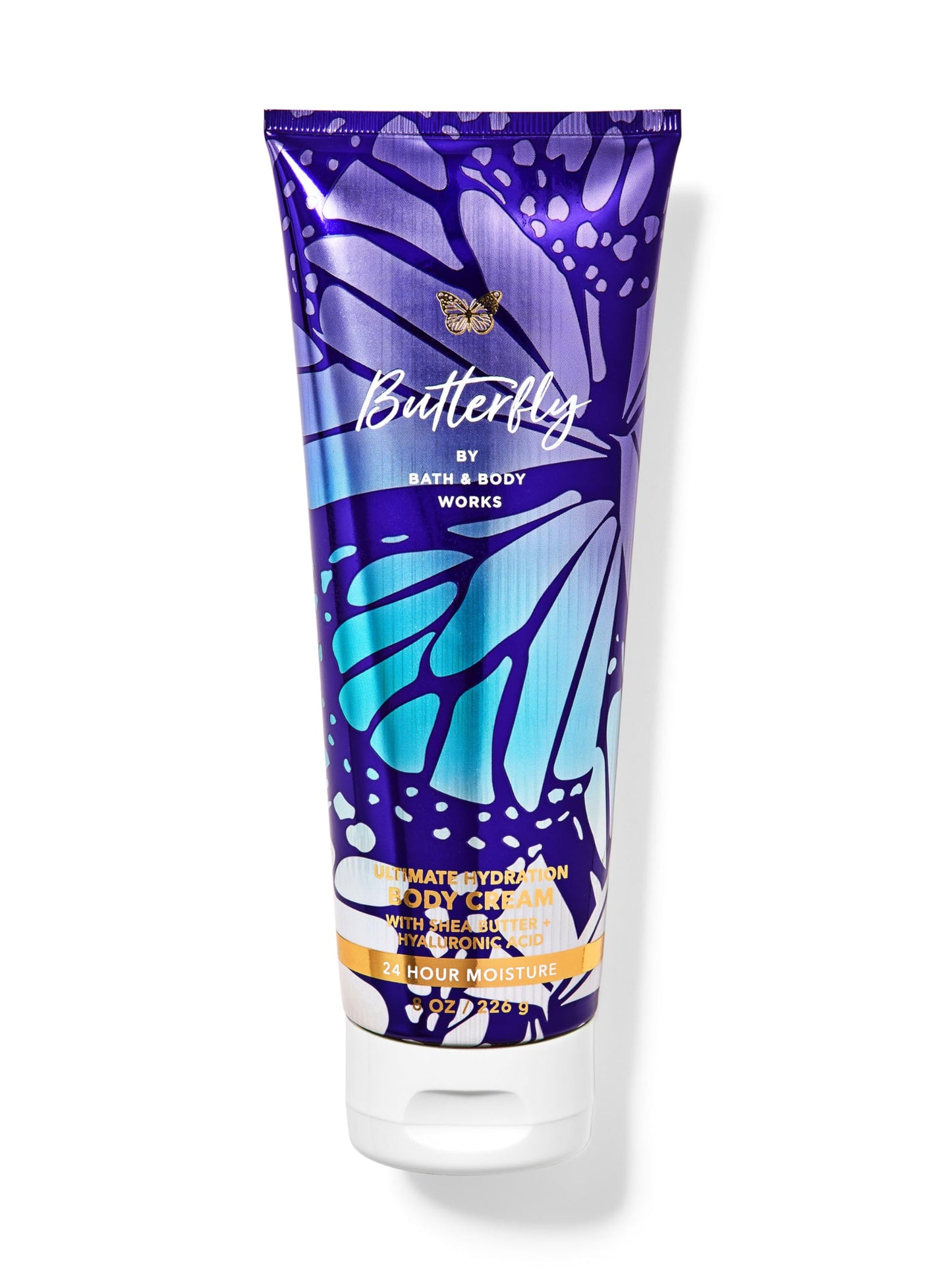 Butterfly Ultimate Hydration Body Cream by Bath and Body Works for Women - 8 oz Body Cream Beauty & Personal Care Bath & Body Works