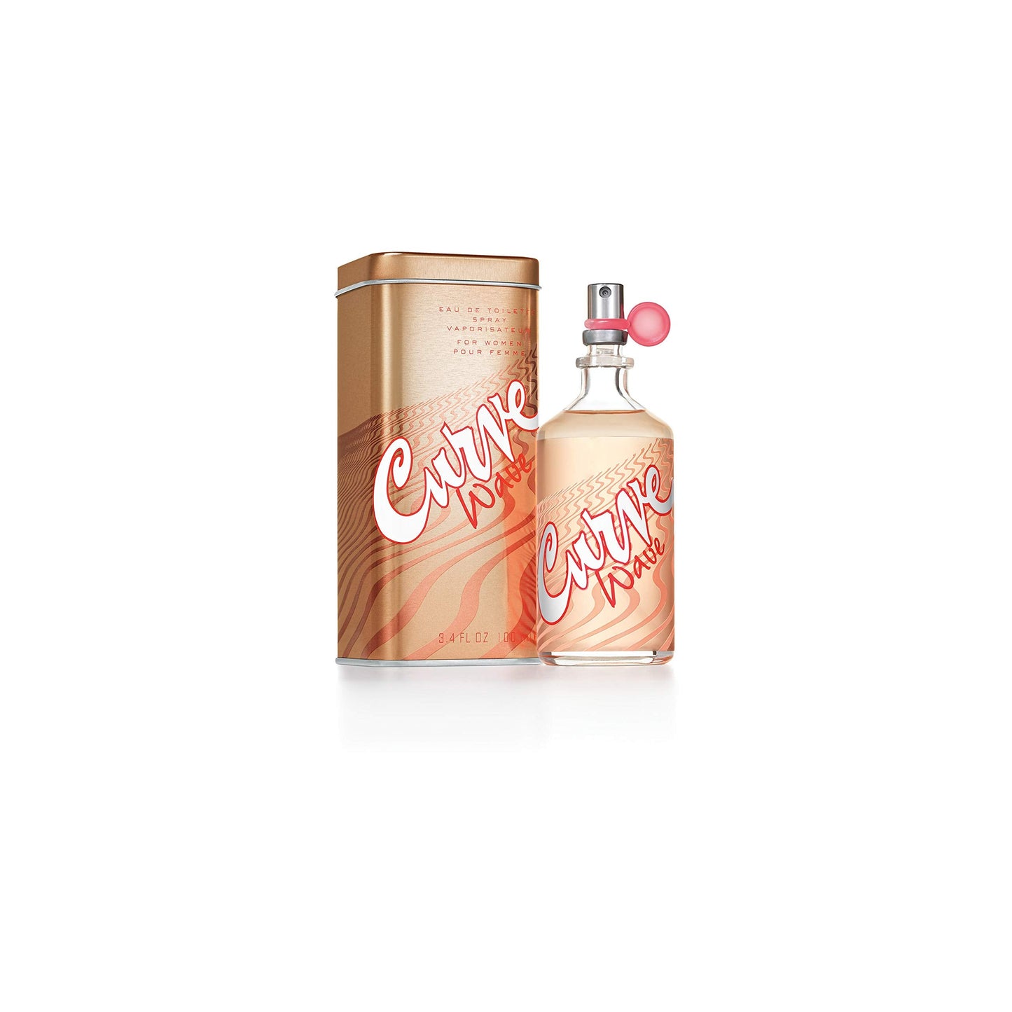 Curve Wave Eau De Toilette Spray, Perfume for Women, 3.4 fl oz Beauty & Personal Care Curve