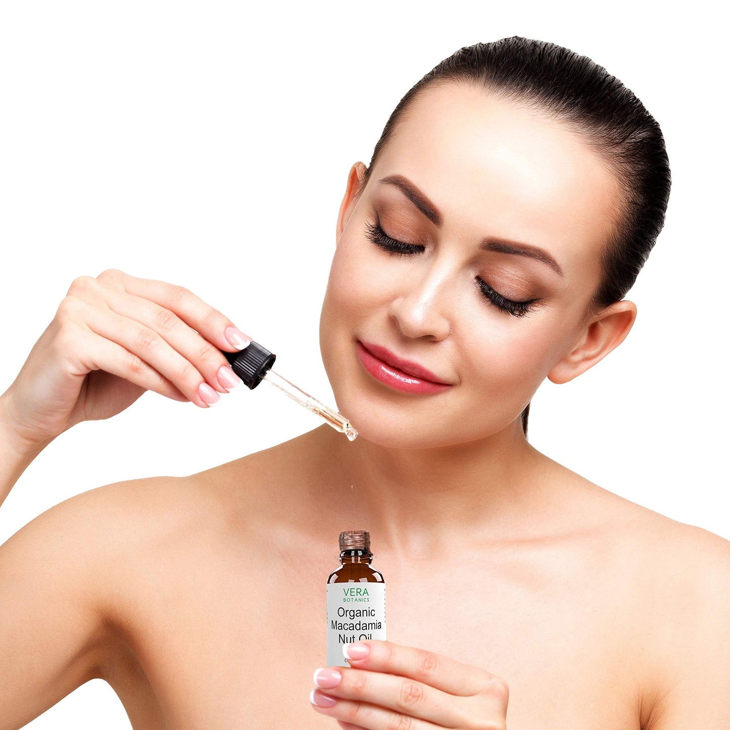 Vera Botanics ORGANIC MACADAMIA NUT OIL 100% Pure & Natural, Unrefined, Cold-Pressed For Face, Dry Skin, Nails, Lips, Body & Hair - Reduce Hair Beauty & Personal Care Vera Botanics