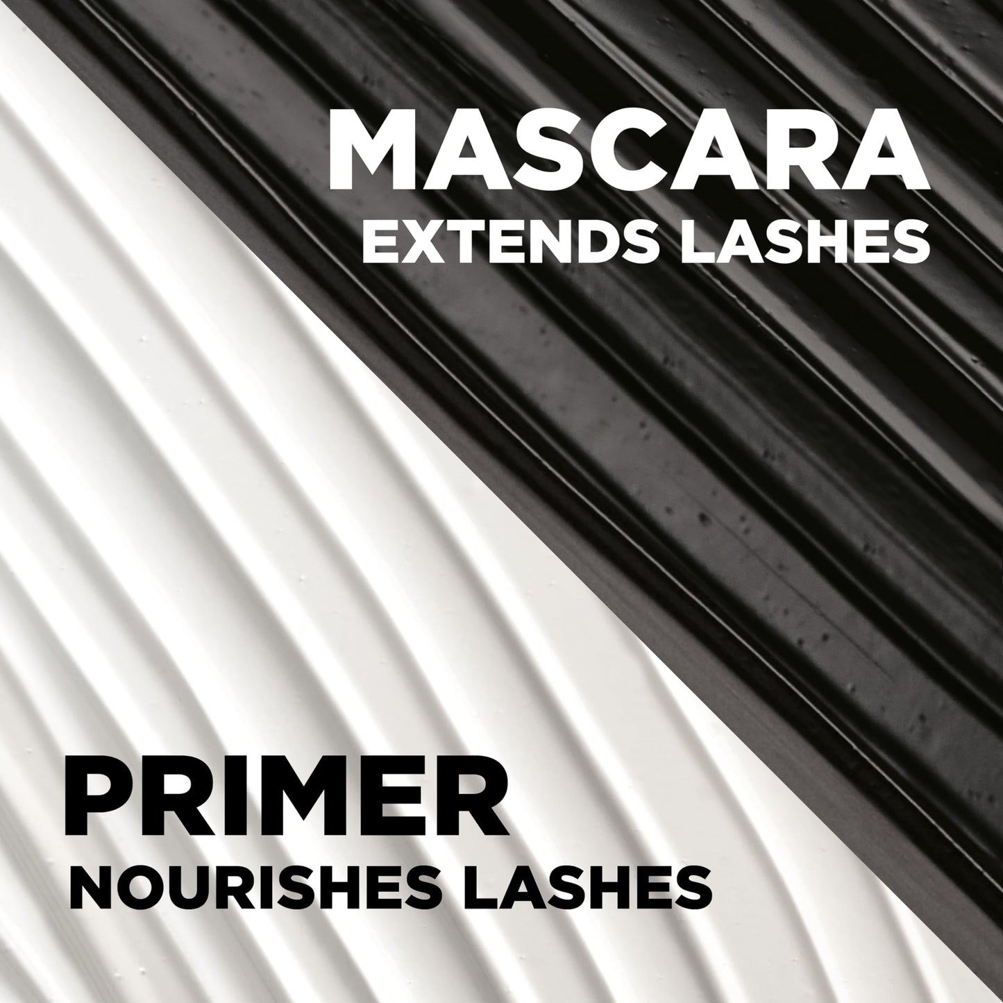 L'Oreal Paris Makeup Double Extend Tubing Mascara, Lengthening 2 Step Mascara, Smudgeproof, Black, Pack of 2 Beauty & Personal Care L'Oreal Paris
