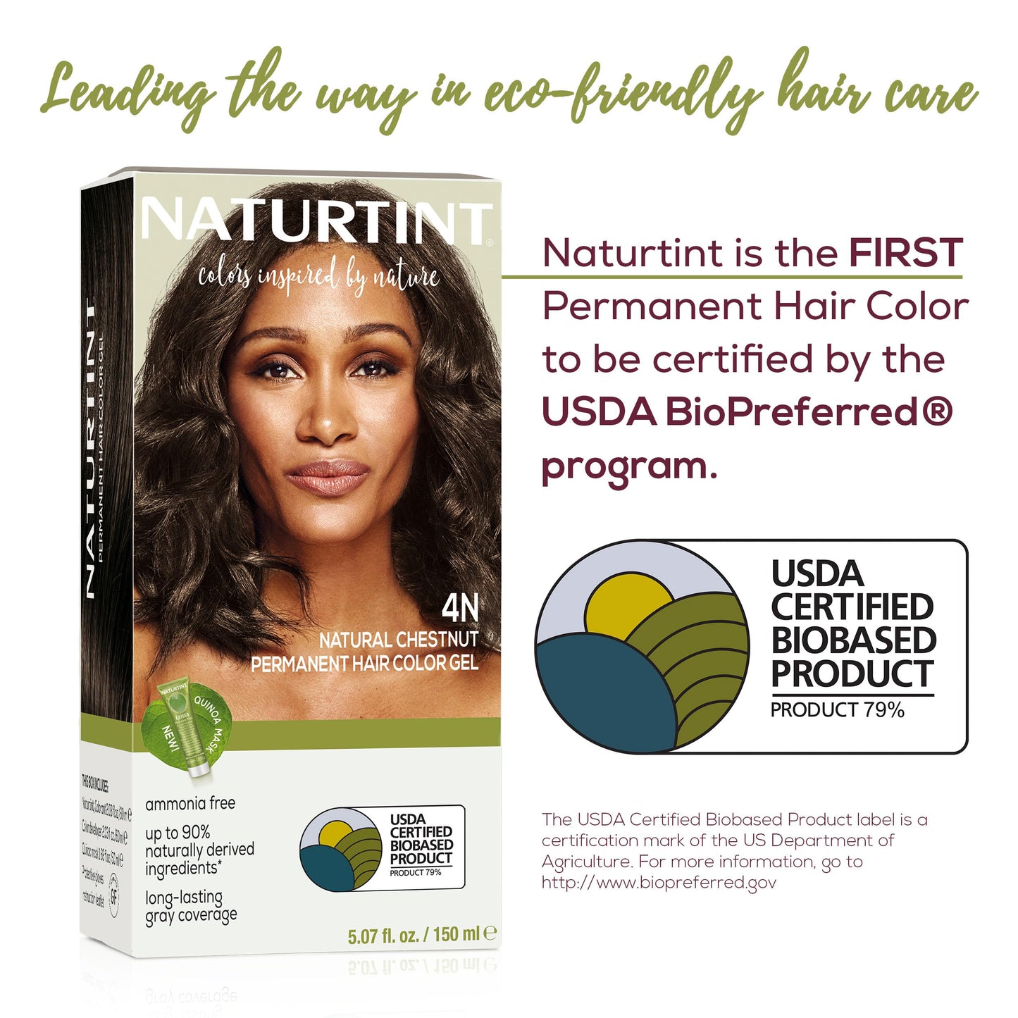 Naturtint 4N Natural Chestnut Permanent Hair Color (Pack of 6), Ammonia Free, Vegan, Cruelty Free, up to 100% Gray Coverage, Long Lasting Results Beauty & Personal Care Naturtint