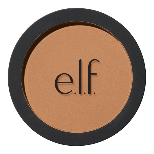 e.l.f. Primer-Infused Bronzer, Long-Lasting, Lightweight & Buildable Powder Bronzer, Delivers A Matte Finish, Vegan , Catching Rays Beauty & Personal Care e.l.f.