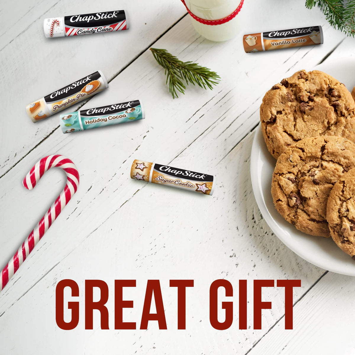ChapStick Holiday Collection Holiday Lip Balm Variety Gift Box - 0.15 Oz (Pack of 5) Beauty & Personal Care ChapStick