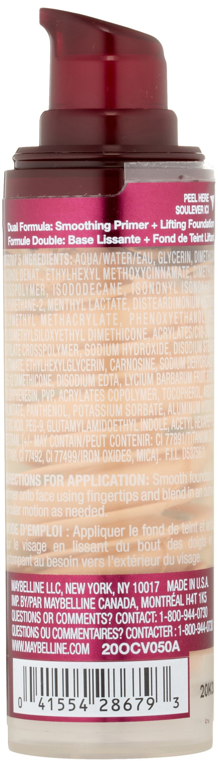 Maybelline New York Instant Age Rewind The Lifter Makeup, Buff Beige, 1 Fluid Ounce Beauty & Personal Care MAYBELLINE