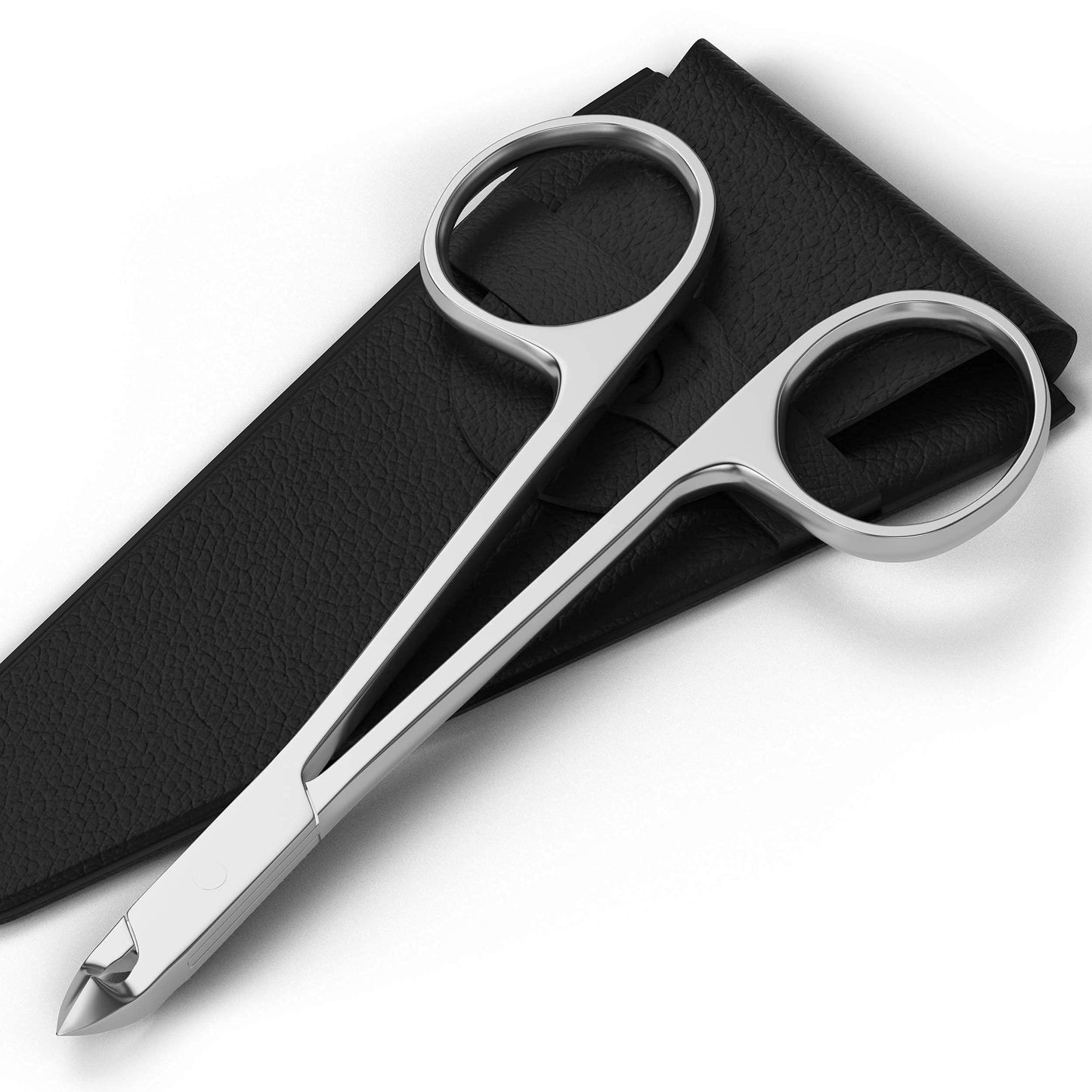 Suvorna 4" cuticle scissors for nails cuticle trimmer, cuticle nippers professional, cuticle clippers professional, cuticle scissors extra fine Beauty & Personal Care Suvorna