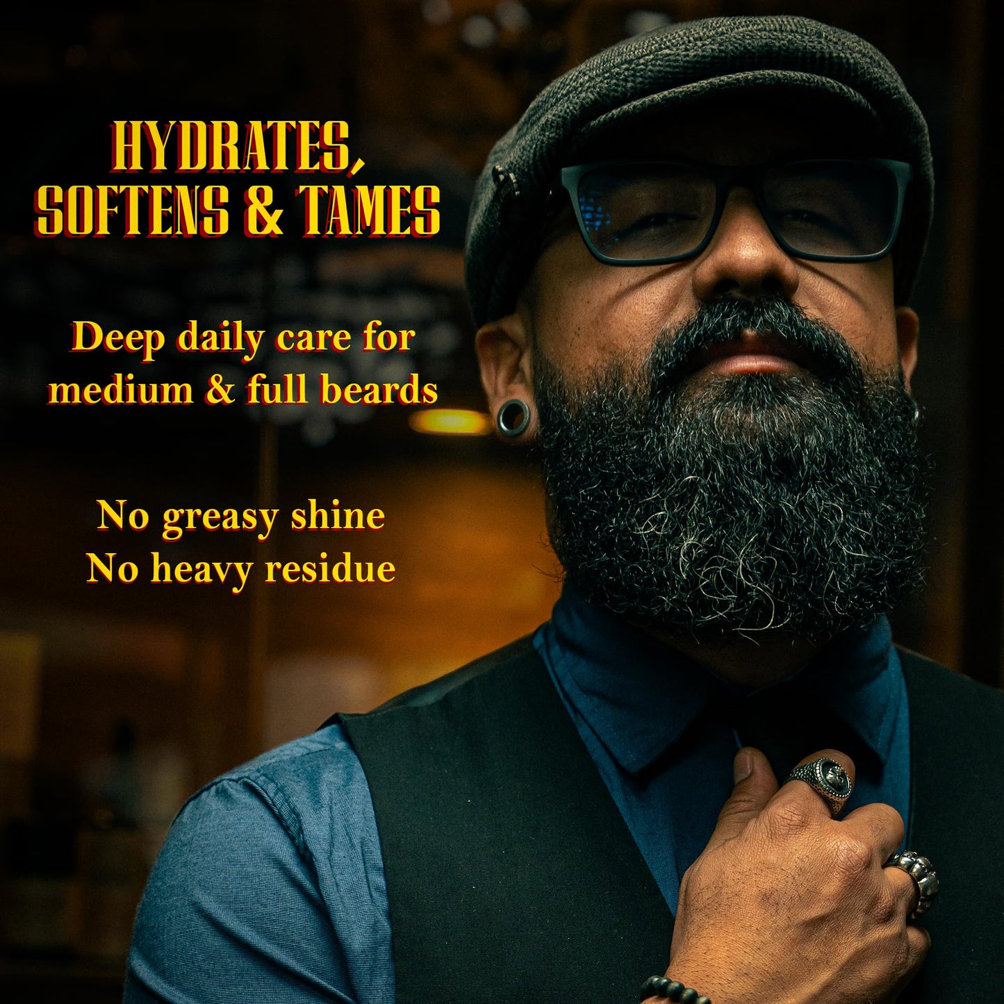 EL TURCO Beard Oil for Men with Cedarwood, Jojoba & Castor Oil - Lightweight Daily Grooming for Medium & Full Beards - Softens, Hydrates & Tames Beauty and Personal Care EL TURCO
