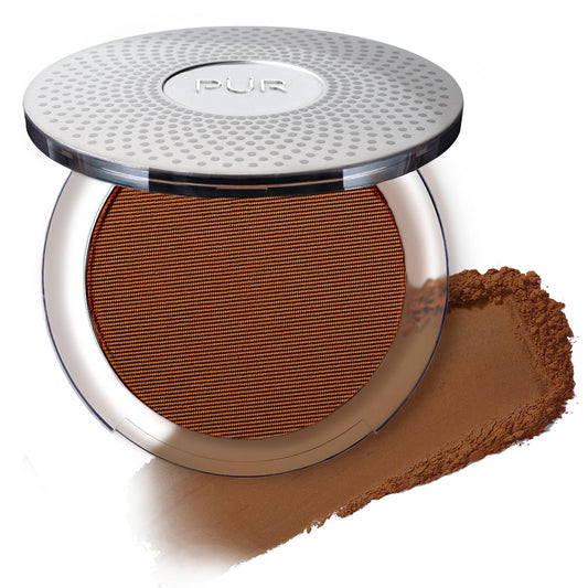 PUR Beauty 4-in-1 Pressed Mineral Makeup Powder Foundation with SPF 15 - Concealer & Finishing Compact Pressed Powder for Face - Buildable Medium to Beauty & Personal Care PÜR MINERALS
