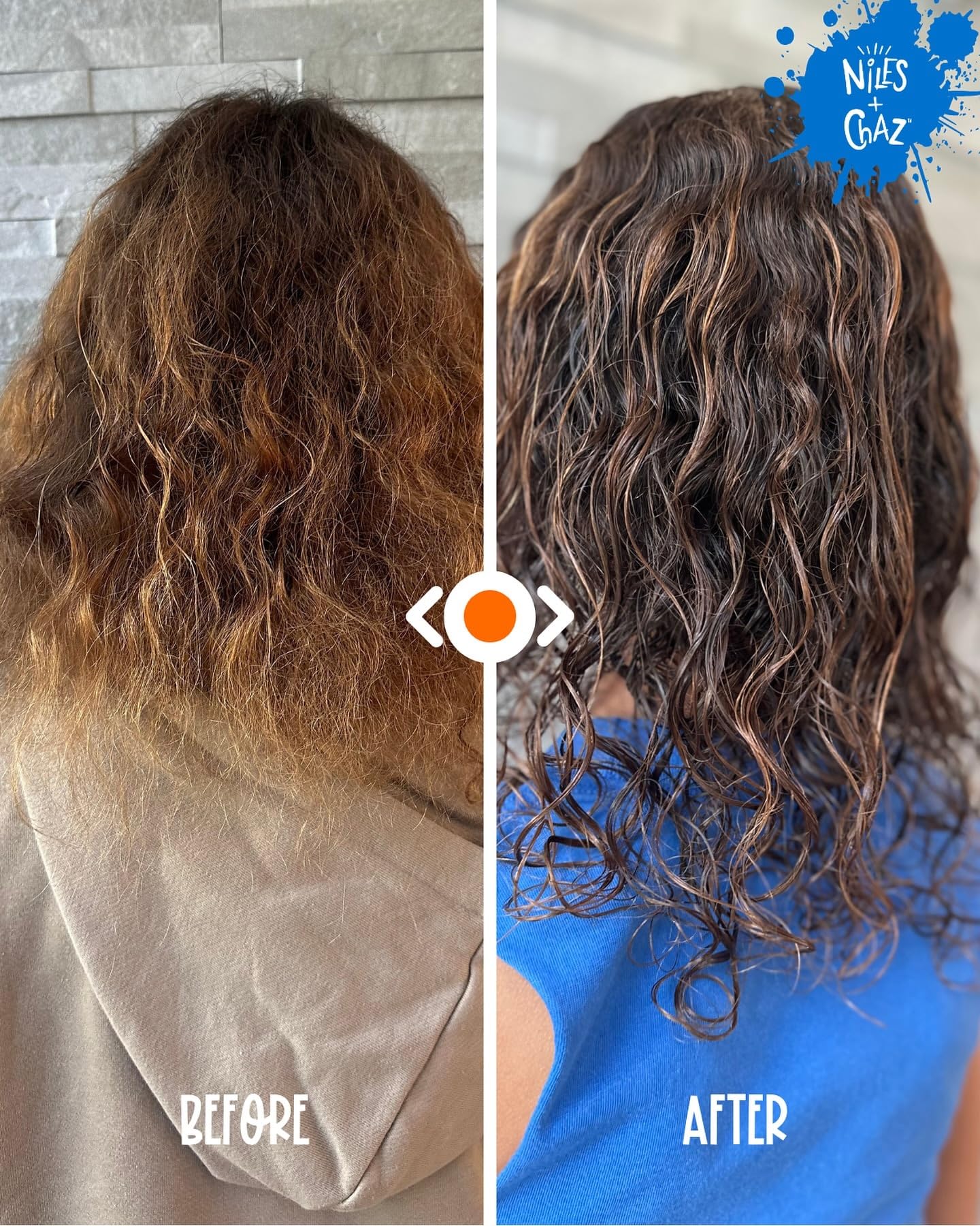 Niles + Chaz Tangles Shmangles Curly Hair Detangler Spray for Kids; Curl Enhancer, Hydrating Leave in Conditioner for Curly Hair Kids - Define Curls Beauty & Personal Care Niles + Chaz