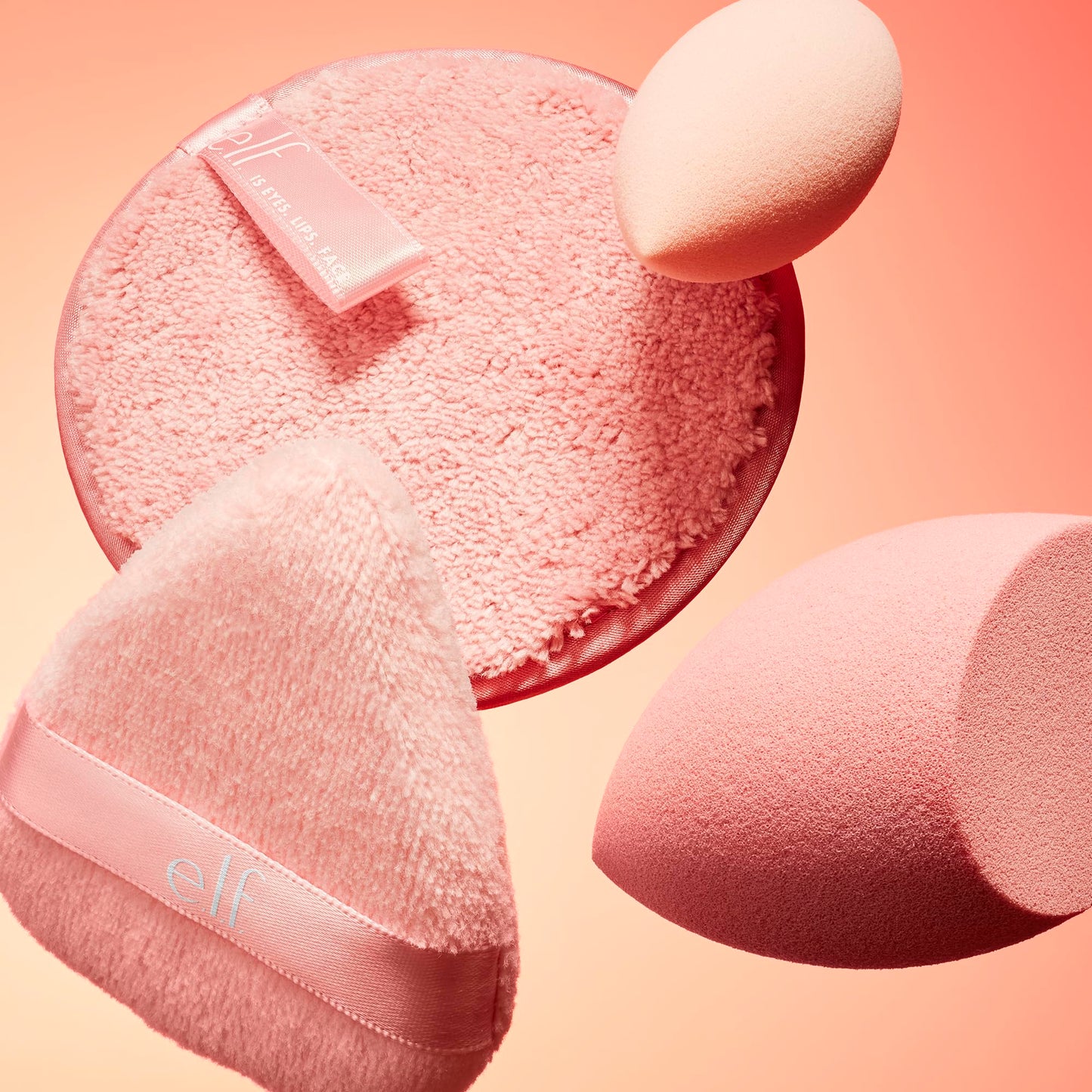 e.l.f. Sponge On, Sponge Off Kit, Four-Piece Makeup Sponge Set For Flawlessly Applying, Blending & Removing Face Makeup, Vegan Beauty & Personal Care e.l.f.