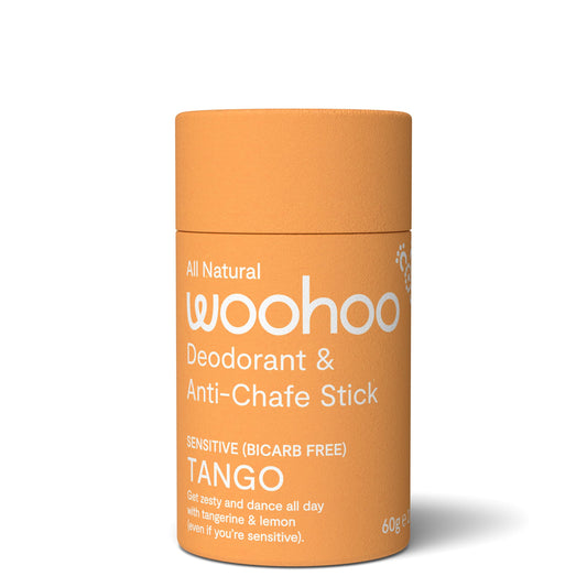 Woohoo! Body All-Natural Deodorant Paste - Tango (Sensitive Bicarb Free - Regular Strength 2.12 oz Eco Tube) Beauty and Personal Care Woohoo Body