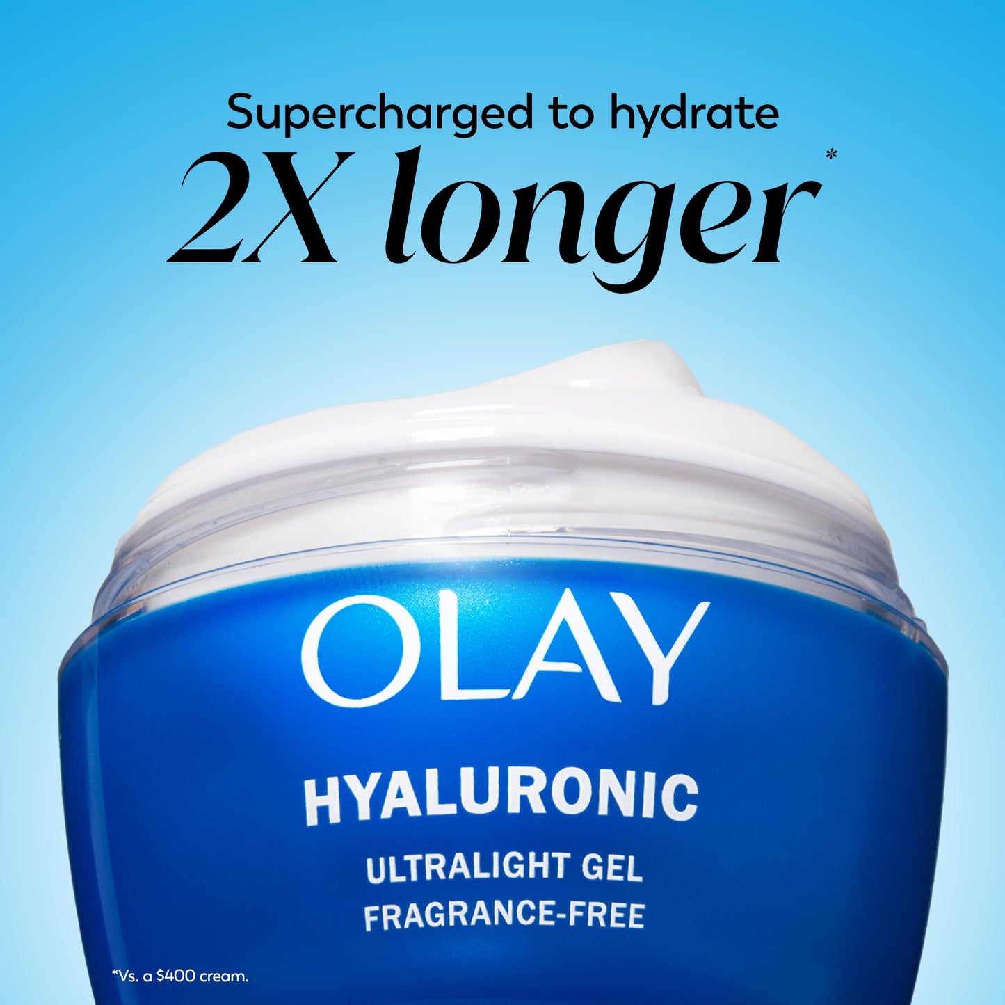 Olay Hyaluronic Acid Face Moisturizer, Instant Hydration for Women, Fragrance-Free - Dry Skin Solution, Glowing, Smoothing, Plumping, Renewing Beauty & Personal Care Olay