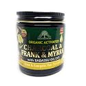 Organic Activated Charcoal & Frank & Myrrh with babassu pomade 4 onces pack of 1 Beauty & Personal Care Essential Palace