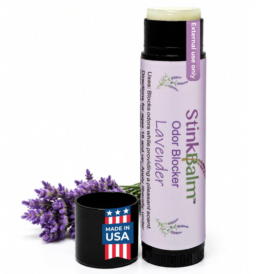 StinkBalm Lavender Under-Nose Odor Masking Balm for Work,Travel & Daily Use Beauty and Personal Care StinkBalm