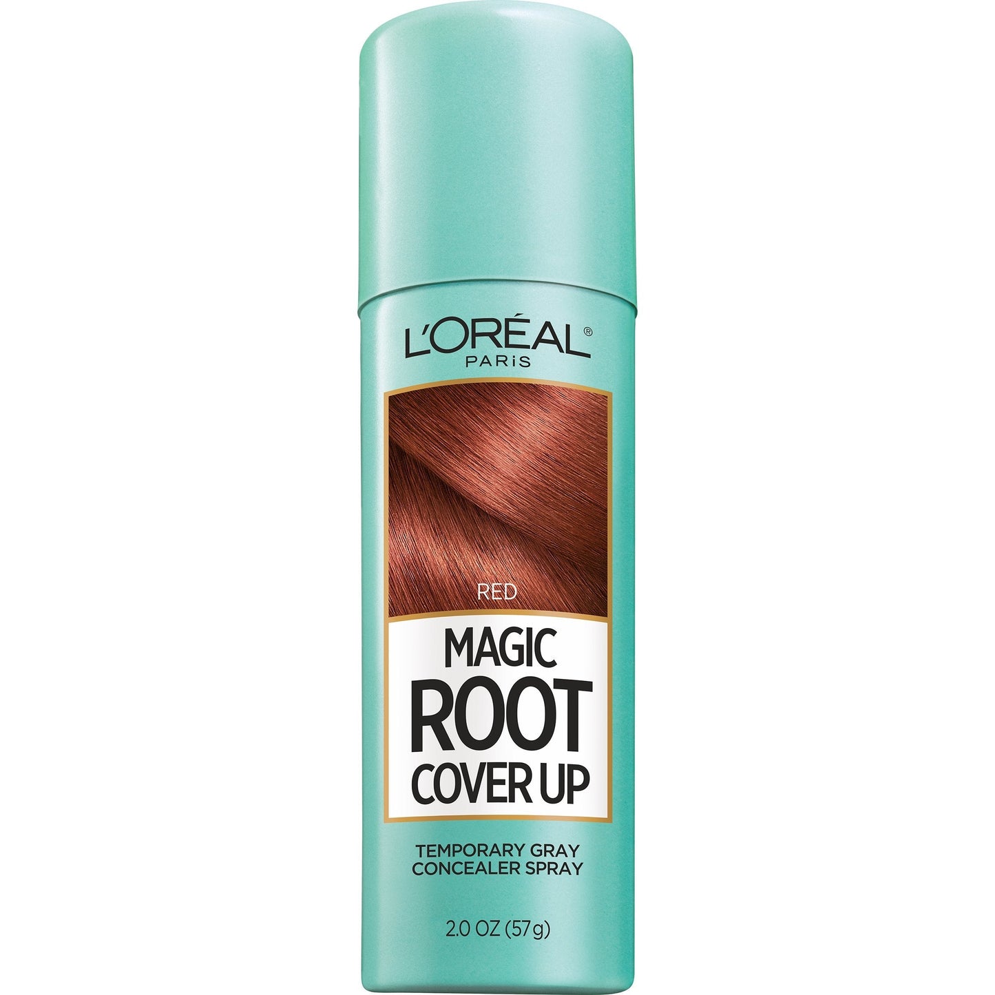 L'Oreal Paris Hair Color Root Cover Up Temporary Gray Concealer Spray, Red, 2 Ounce (Packaging May Vary) Beauty & Personal Care L'Oreal Paris