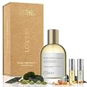 LOVERY Woody Santal Sandalwood - Perfume with Travel Spray Bottle - Unisex Eau De Parfum, Clean Ingredients, 100ml + 2ml Beauty & Personal Care LOVERY