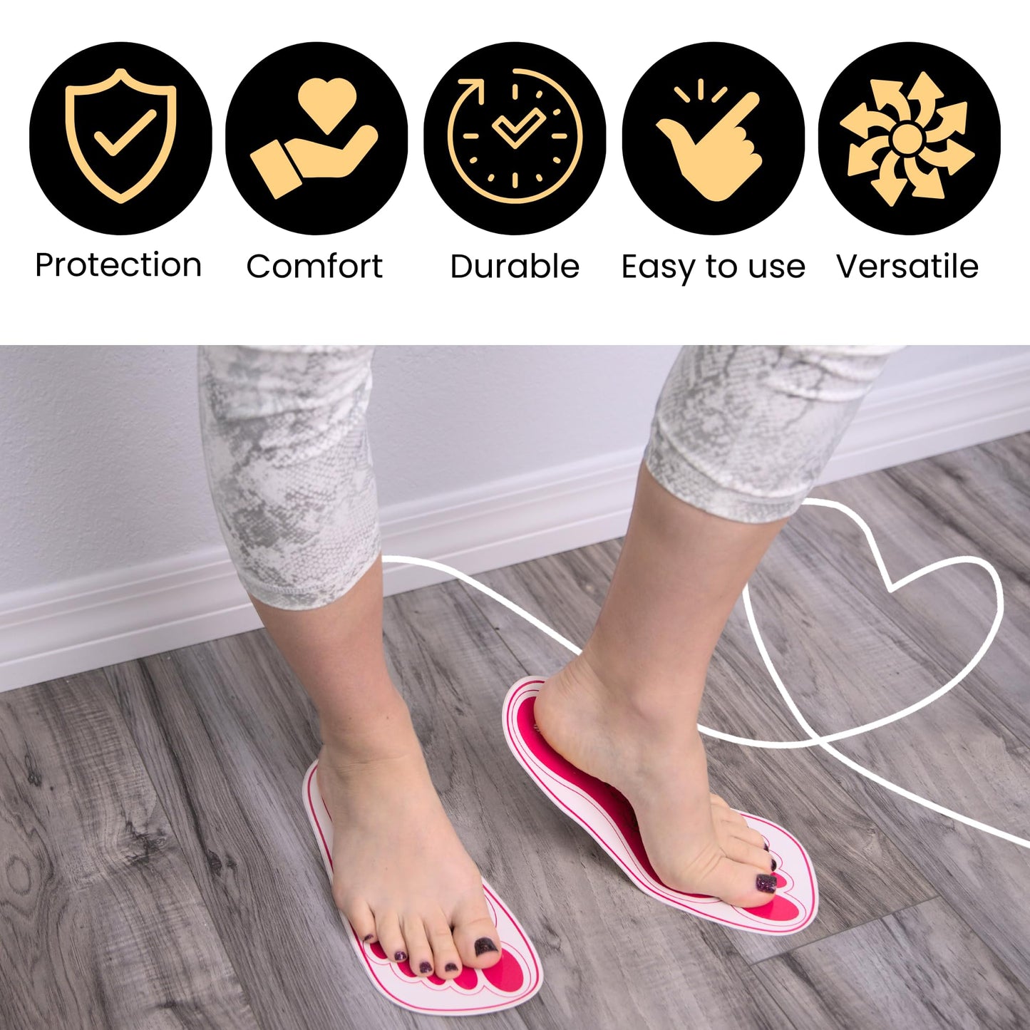 120Pairs(240Feets) Disposable Stick Spray Tanning Feet Pads Perfect for preventing spray tan solution,Deluxe & Hygienic Spray Tan Feet Pads-Ideal Beauty & Personal Care HeeStar
