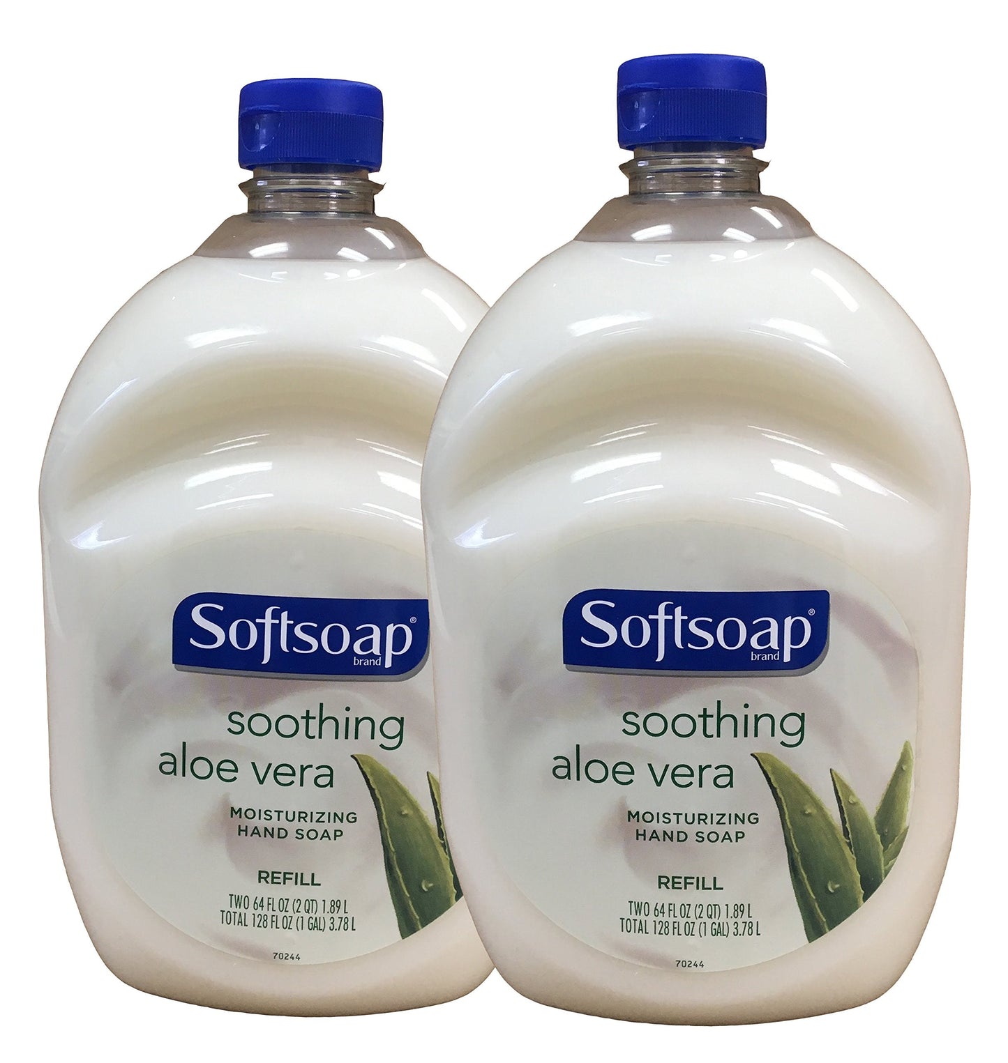 Softsoap Hand Soap Soothing Aloe Vera Moisturizing Hand Soap Refill 64 Fl Oz (Pack of 2) Beauty & Personal Care Softsoap