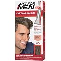 Just For Men Easy Comb-In Color Mens Hair Dye, Easy No Mix Application with Comb Applicator - Light-Medium Brown, A-30, Pack of 1 Beauty & Personal Care Just for Men