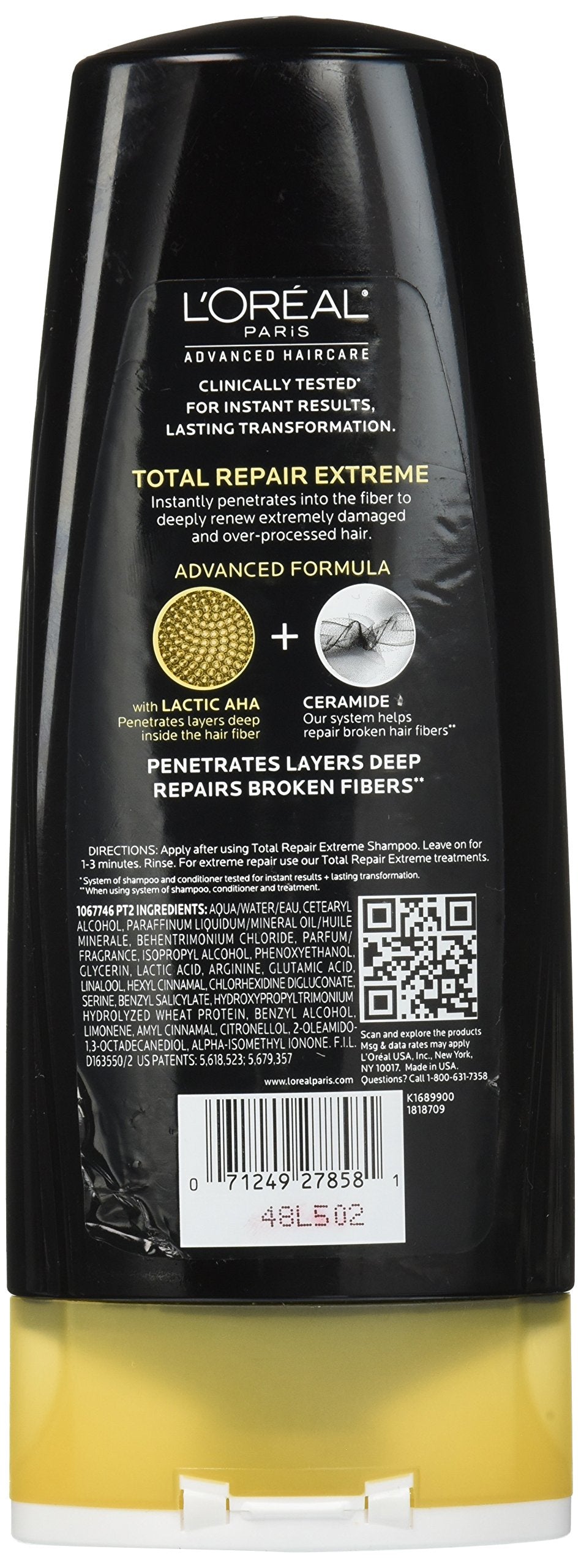L'Oreal Paris Reconstructing Conditioner - 12.6 oz Beauty & Personal Care L'Oreal Paris