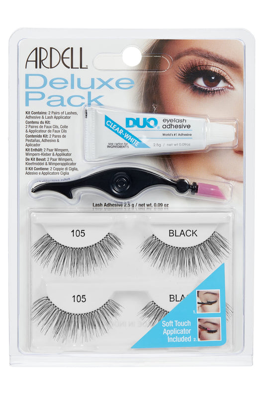 Ardell Deluxe Pack 105 with Applicator, #68987, 0.07 Pound Beauty & Personal Care Ardell