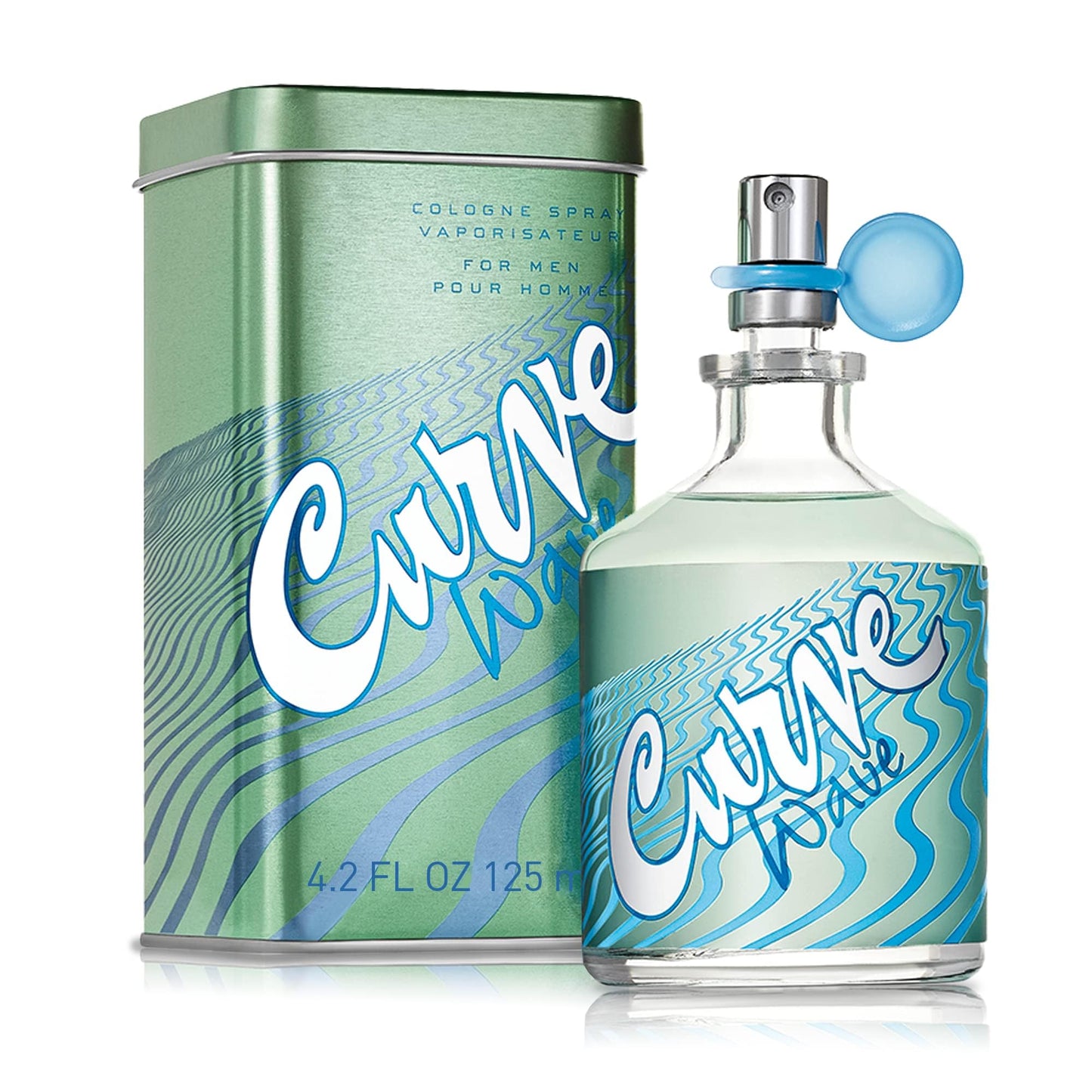 Curve Wave Men's Cologne Fragrance Spray, Gift for Him, Casual Day or Night Scent, 4.2 fl oz Beauty & Personal Care Curve