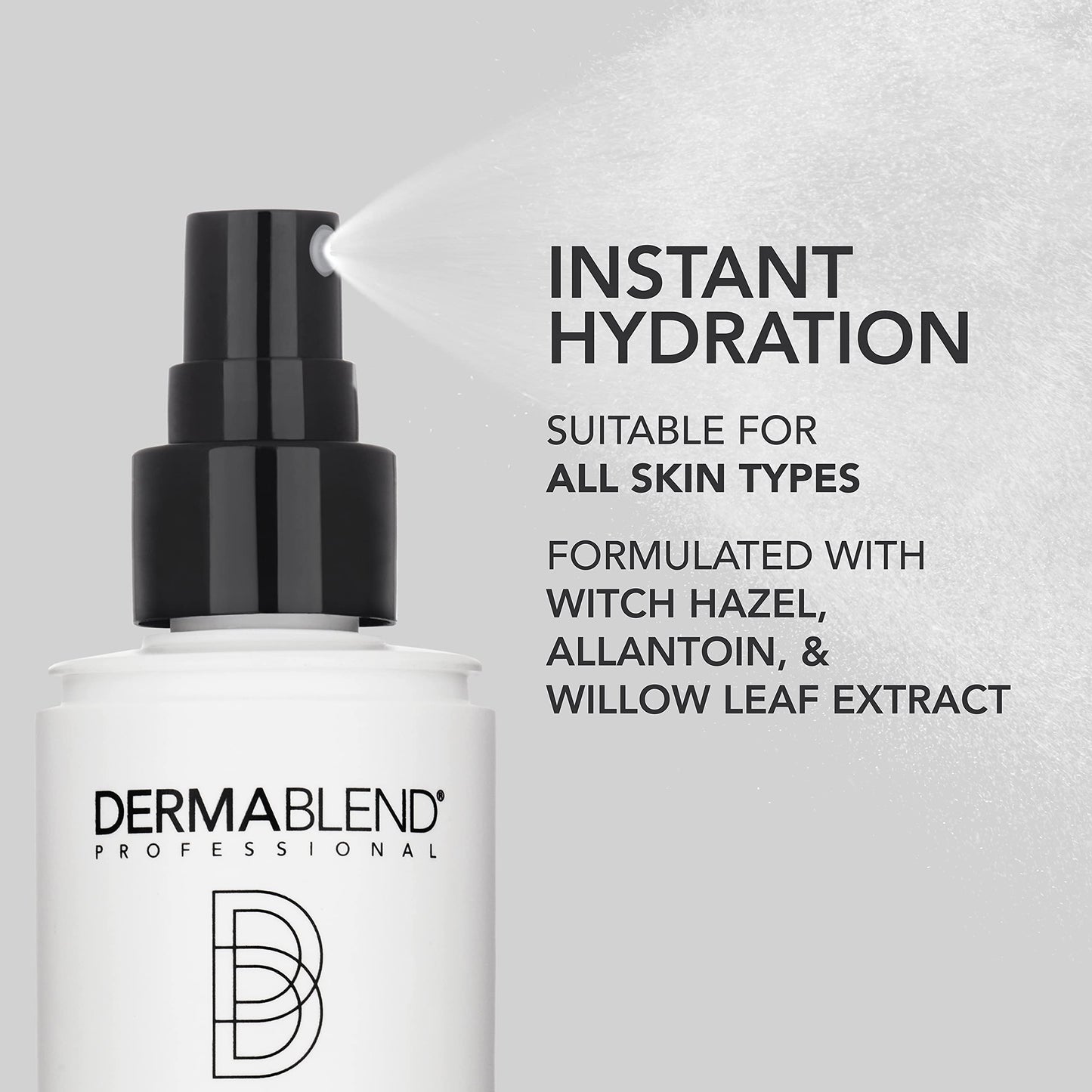 Dermablend Lock and Last Water-Resistant Setting Spray, Finishing Spray for Makeup with Lightweight Natural Finish, Spray with Witch Hazel Beauty & Personal Care Dermablend