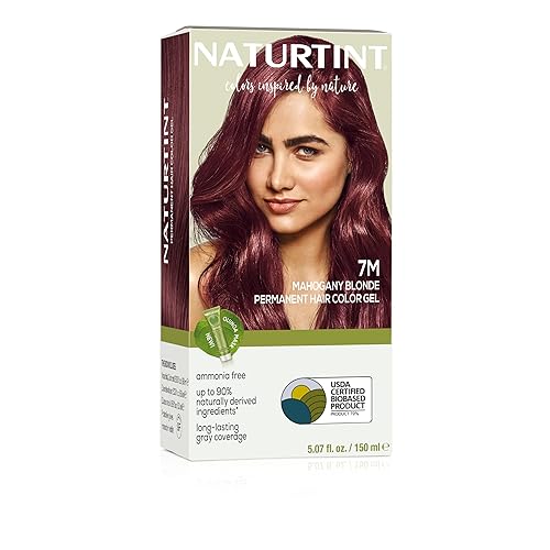Naturtint 7M Mahogany Blonde Permanent Hair Color (Pack of 1), Ammonia Free, Vegan, Cruelty Free, up to 100% Gray Coverage, Long Lasting Results Beauty & Personal Care Naturtint