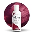 Adore Semi Permanent Hair Color (071 Intense Red) | Vegan & Cruelty-Free Red Hair Dye | No Ammonia, No Peroxide, No Alcohol | 4 Fl Oz Beauty & Personal Care Adore