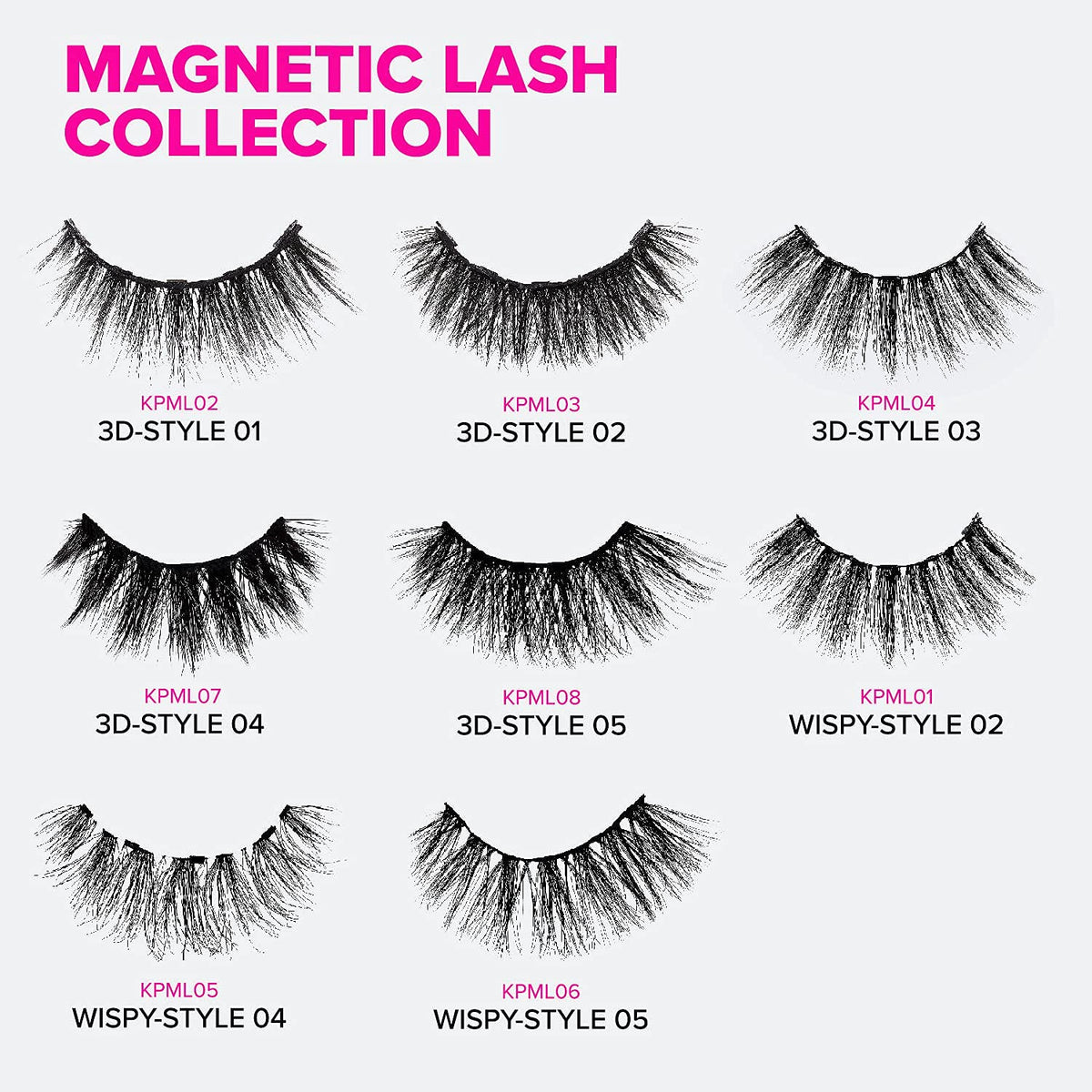 KISS i Envy Magnetic Lashes Double Strength Reusable Lashes Easy To Apply, Everyday Wearable False Eyelashes Faux Mink #3 Beauty & Personal Care i•ENVY