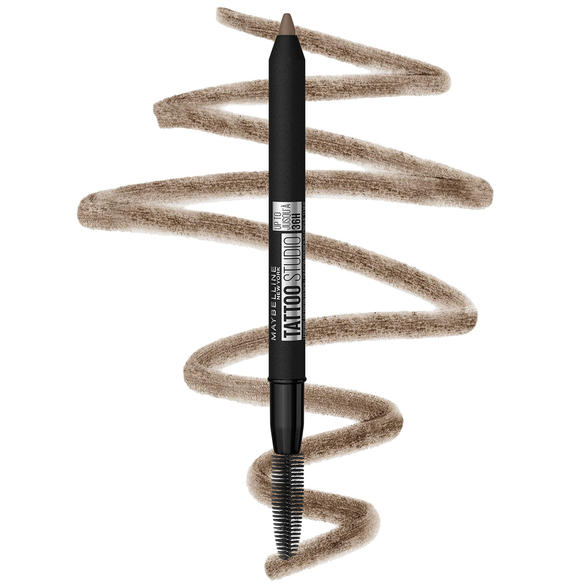 Maybelline TattooStudio Waterproof Eyebrow Pencil, Sharpenable, Longwear, Long Lasting, Pigmented Eyebrow Pencil for Defined Brows, Blonde, 1 Count