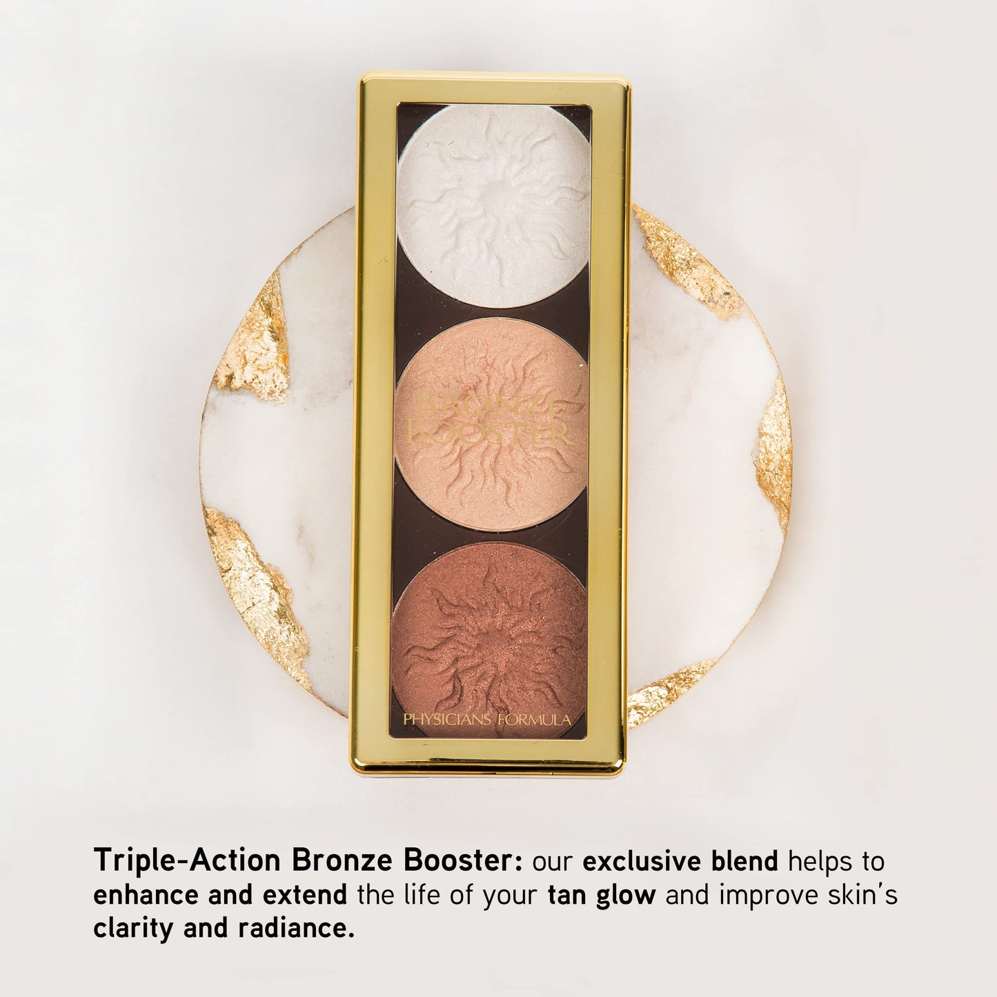 Physicians Formula Bronze Booster Highlight & Contour Palette with Brush, Blendable & Buildable Finish - Matte Sculpting Beauty & Personal Care Physicians Formula