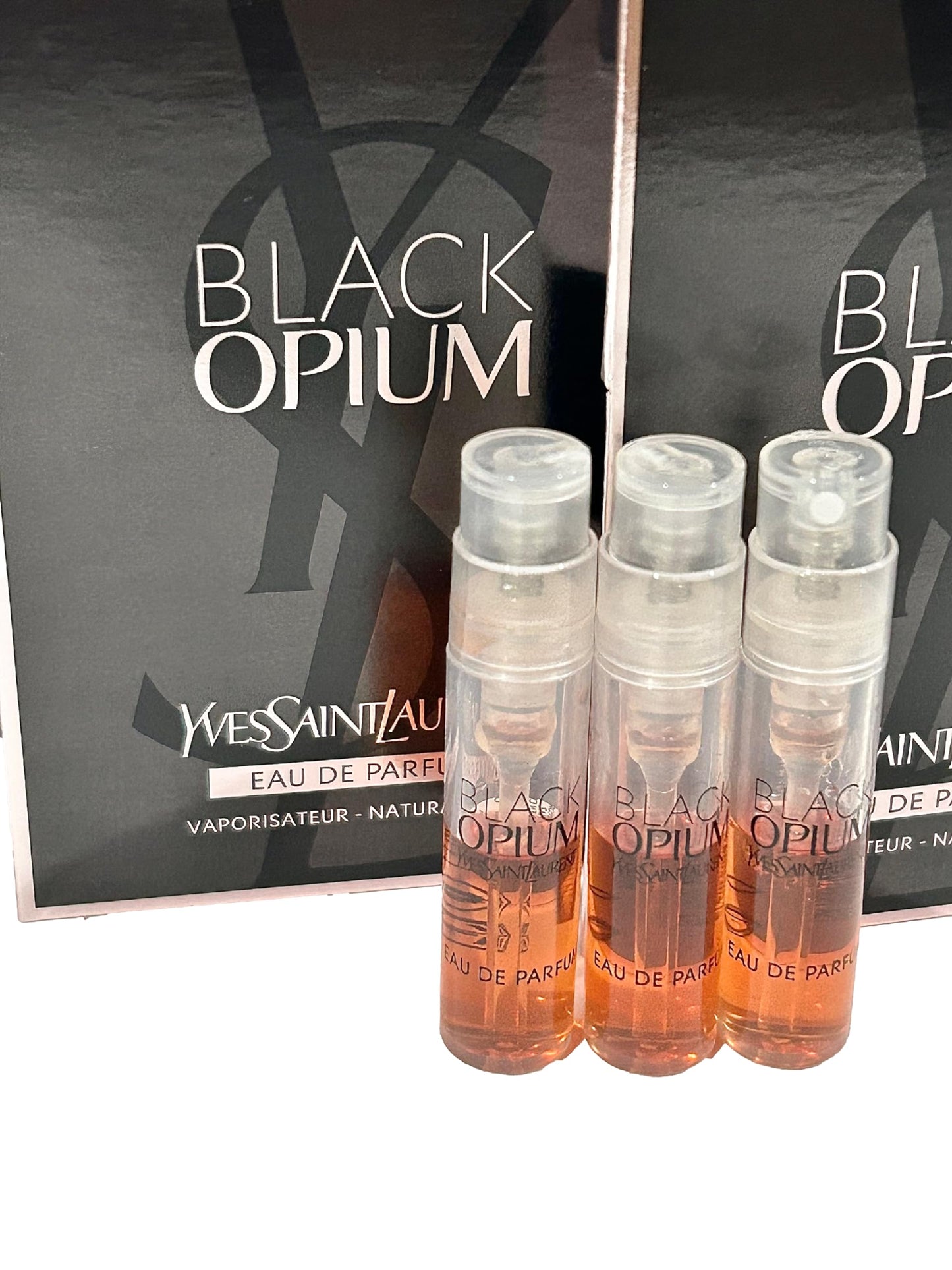 Yves Saint Laurent YSL Black Opium EDP Sample Women Perfume 1.2 ml / 0.04 oz - set of 3 Beauty & Personal Care Yves Saint Laurent