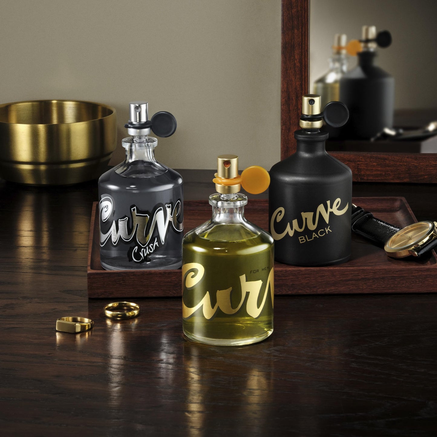 Curve Cologne 3-pc. Spray Coffret Gift Set for Men, Travel Size Fragrance, 0.5 fl oz Beauty & Personal Care Curve