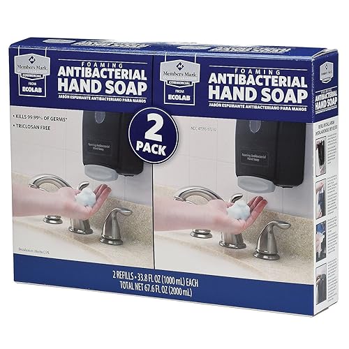Member's Mark Commercial Foaming Antibacterial Hand Soap (2 Pack) Beauty & Personal Care MEMBER´S MARK
