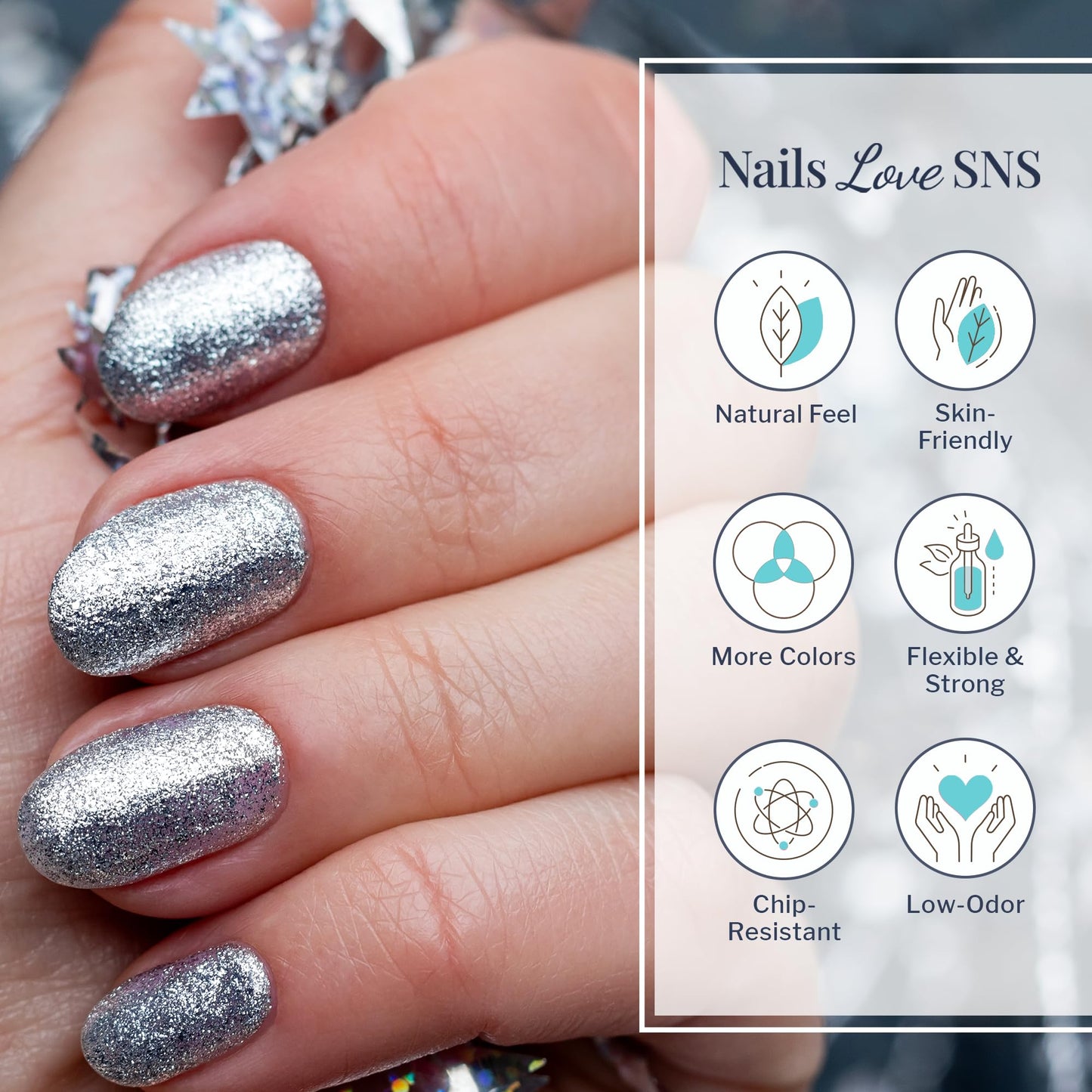 SNS Nail Dip Powder, Gelous Color Dipping Powder - Prom Dress (Wine, Purple, Brown/Maroon, Cream) - Long-Lasting Dip Nail Color Lasts 14 Days Beauty & Personal Care SNS Healthy Natural Nails