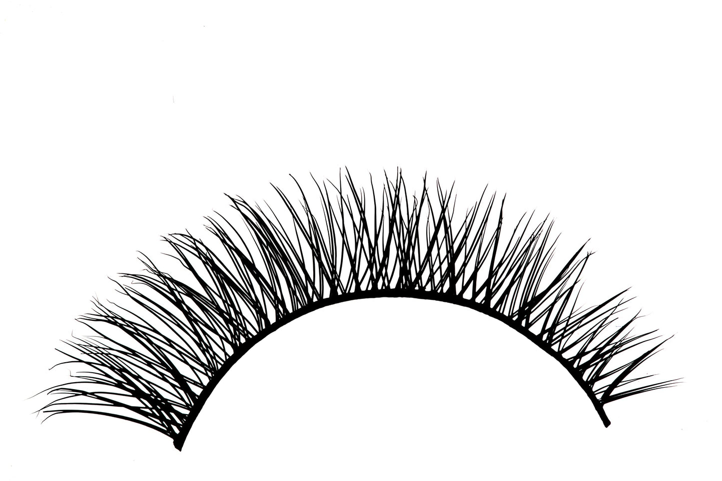 Mia Secret Mix Highlights Eye Lashes - Natural-Looking Black Strip False Eyelashes - 4 Pack Beauty & Personal Care Mia Secret