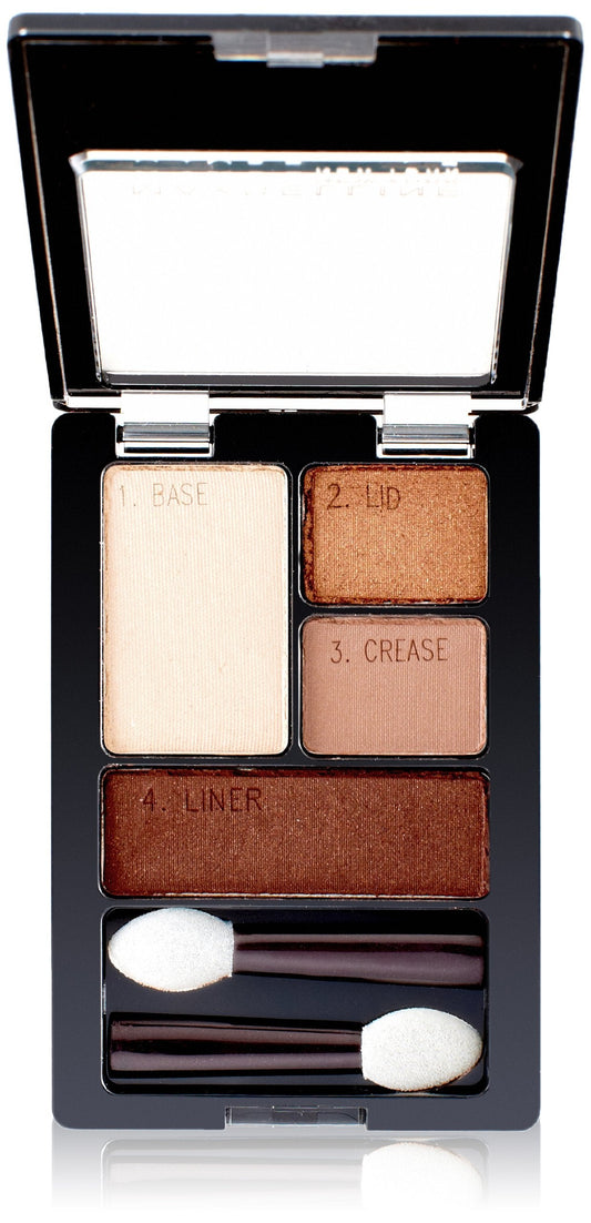 Maybelline Expert Wear Eyeshadow Quads, Chai Latte, 0.17 oz. Beauty & Personal Care MAYBELLINE