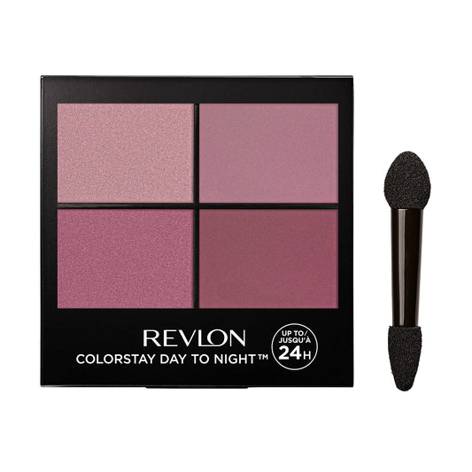 REVLON ColorStay Day to Night Eyeshadow Quad, Longwear Shadow Palette with Transitional Shades and Buttery Soft Feel, Crease & Smudge Proof, 575 Beauty & Personal Care REVLON